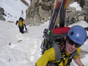 Approaching the summit of the South Teton Photo: Nat Patridge